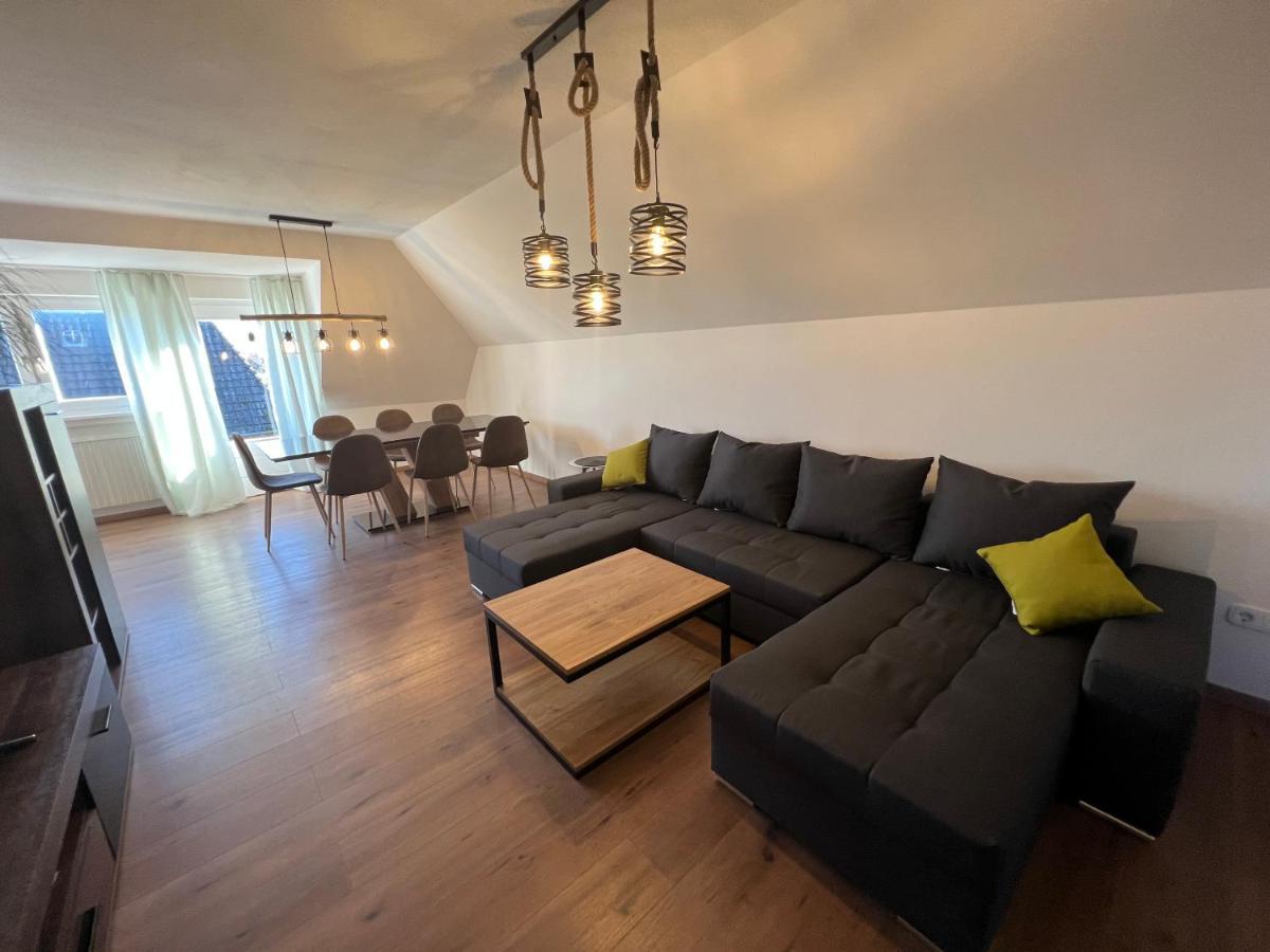 Mit Blick Apartment Lembruch Bagian luar foto